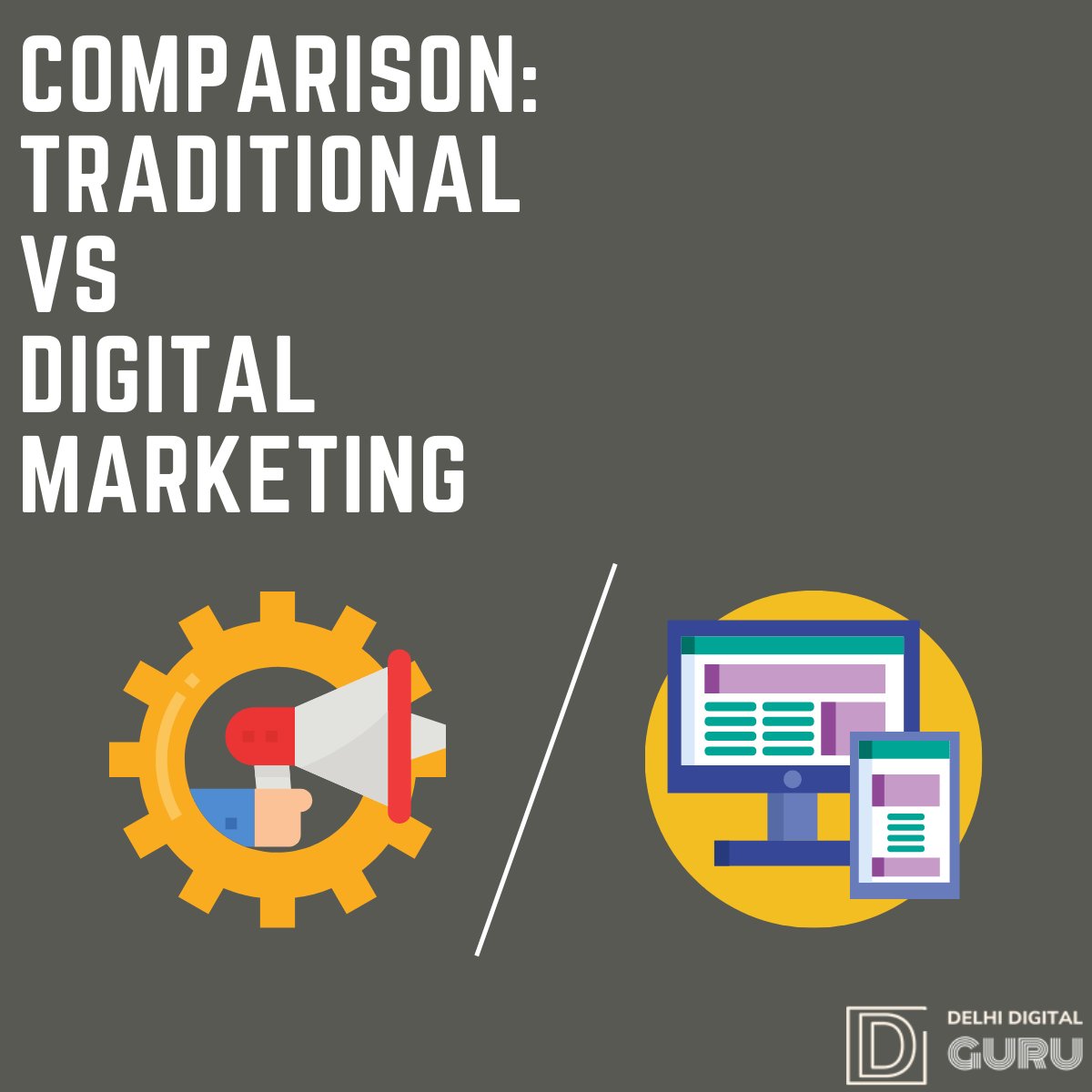 Comparison: Traditional vs Digital Marketing