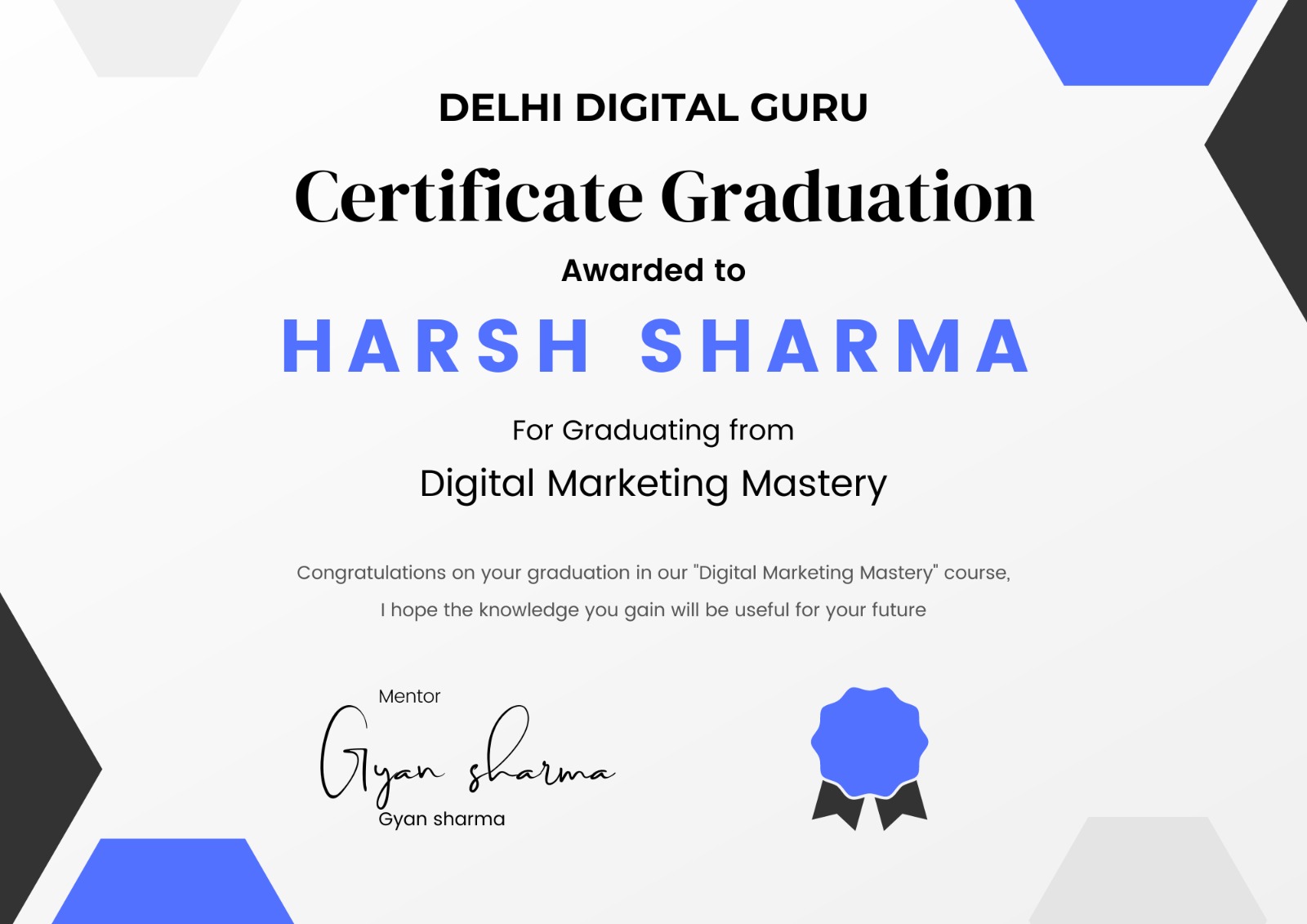 Digital marketing advance course